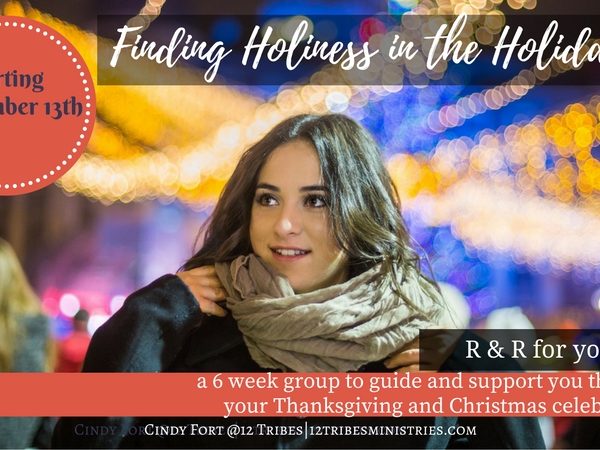 Finding Holiness in the Holidays - young woman